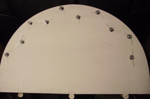 LED Beine aller LEDs von hinten